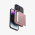 ACS04835 - iPhone 14 Pro Max Case Slim Armor CS in black showing the back